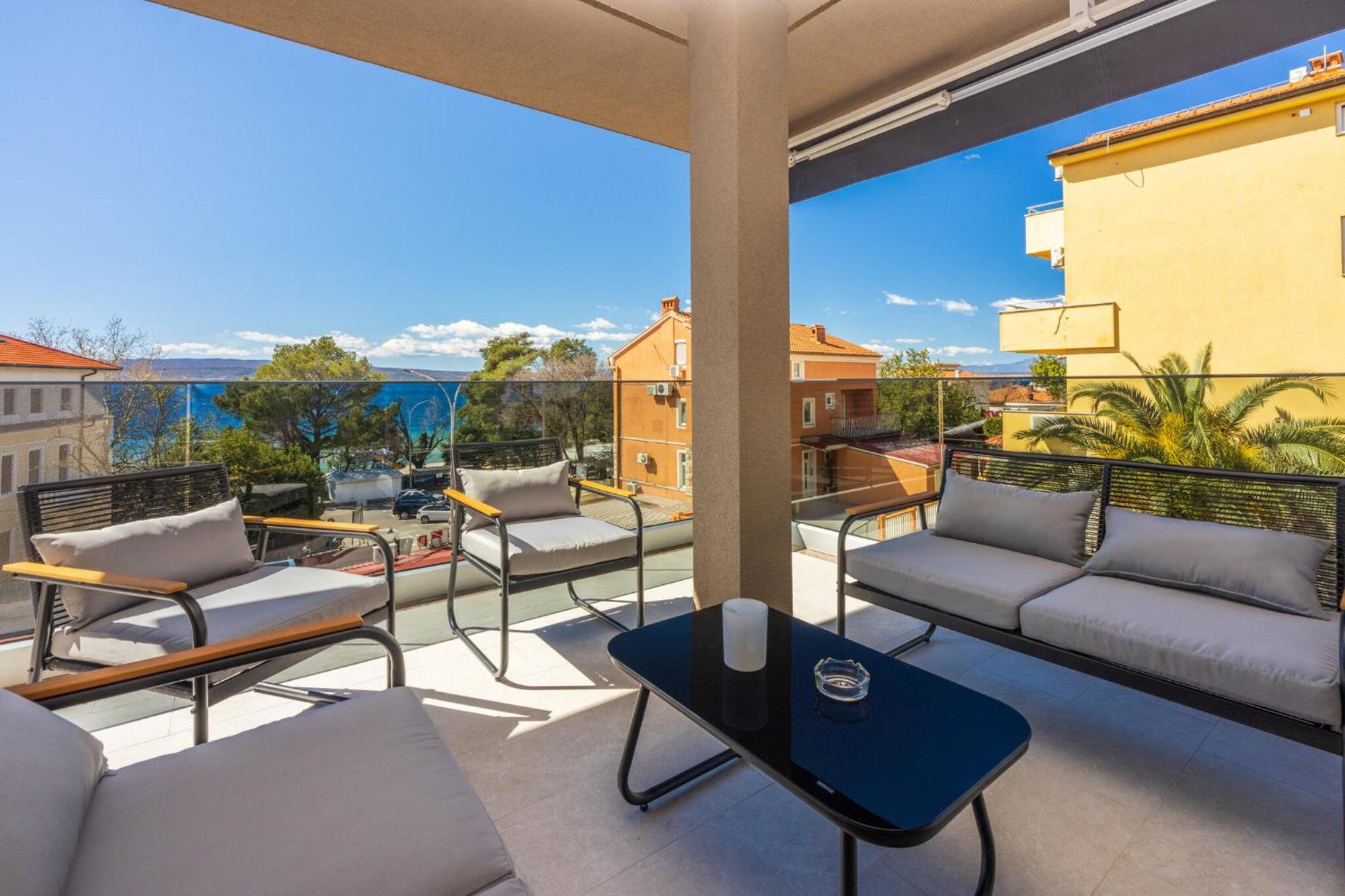 Villa Vadaga Crikvenica Esterno foto