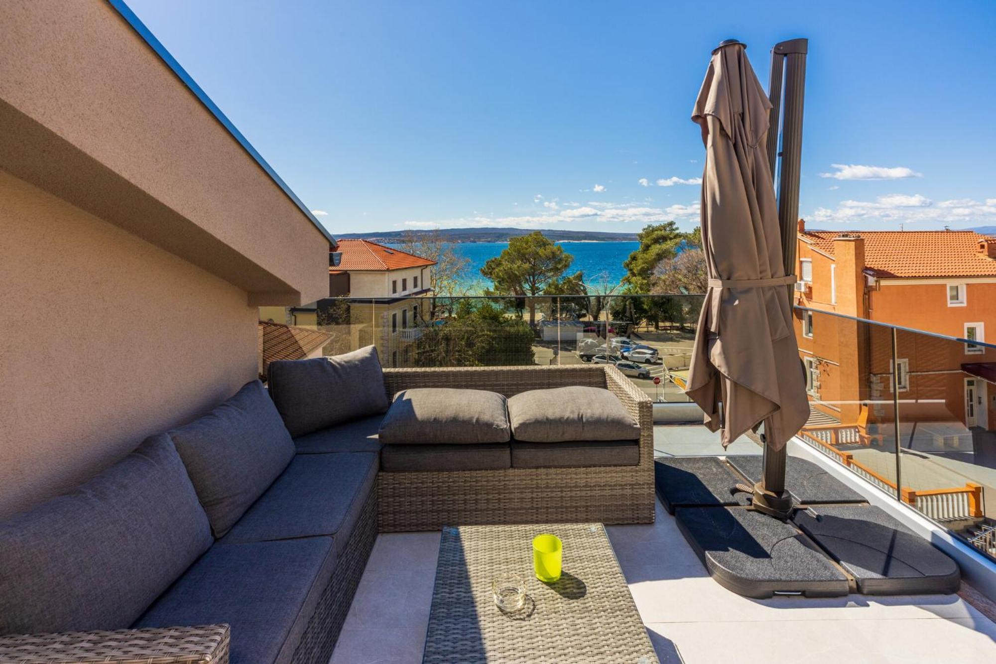 Villa Vadaga Crikvenica Esterno foto