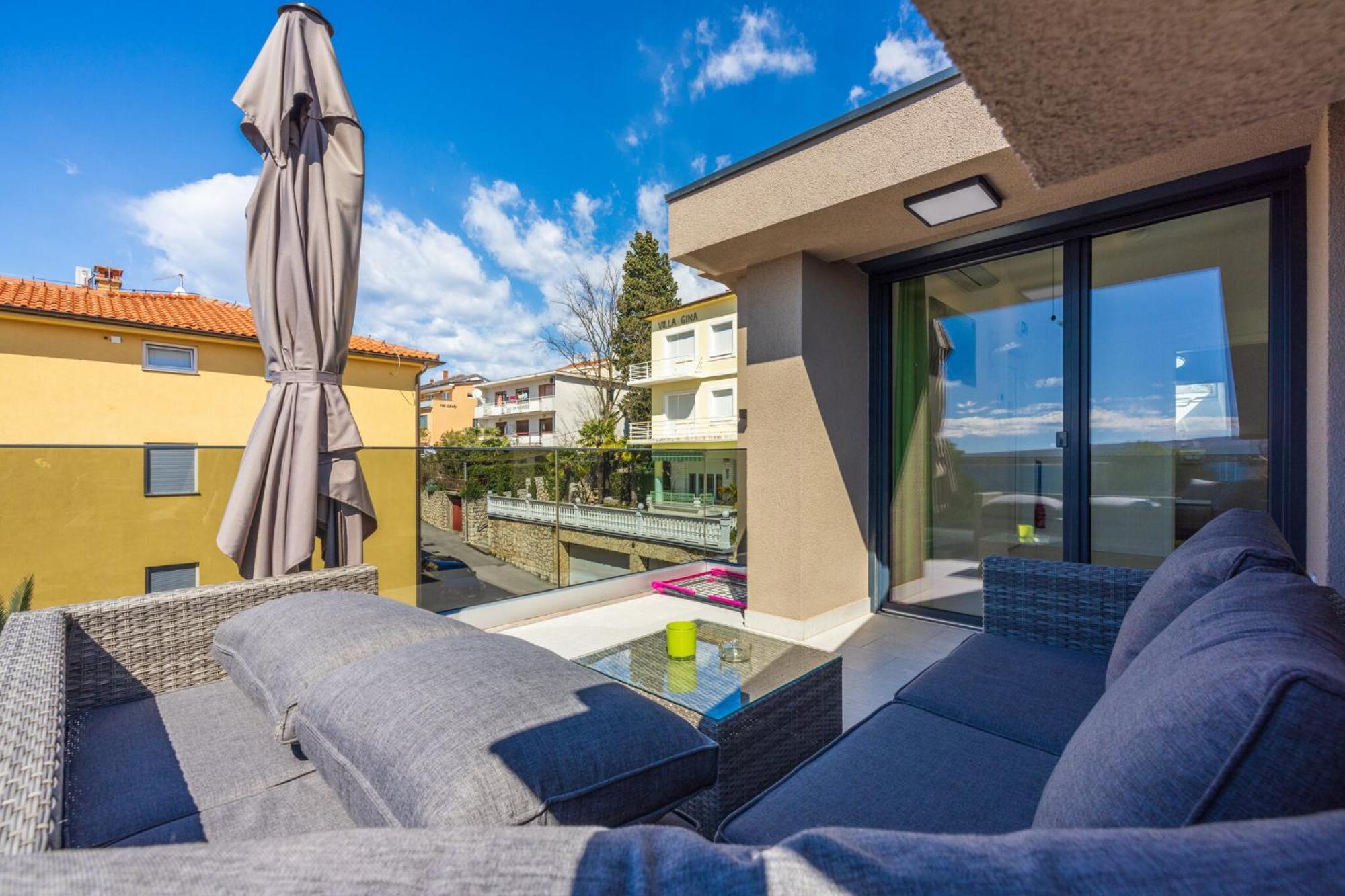 Villa Vadaga Crikvenica Esterno foto
